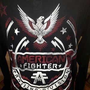 AF Hoodie XL Black w Buttons